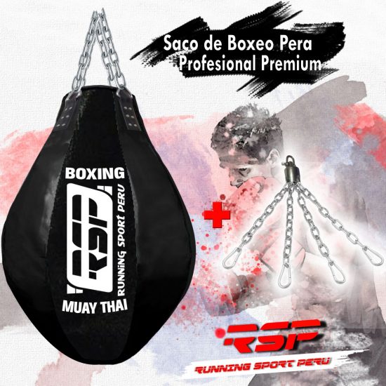 Saco Pera Pro Muay Thai Premium