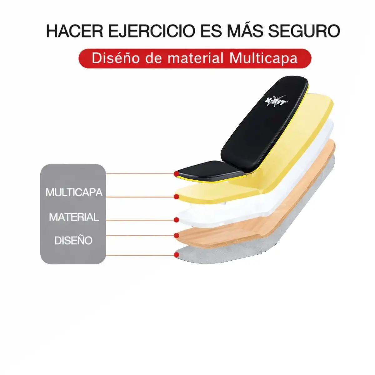 Banca Funcional Con Liga Xfit - Imagen 3