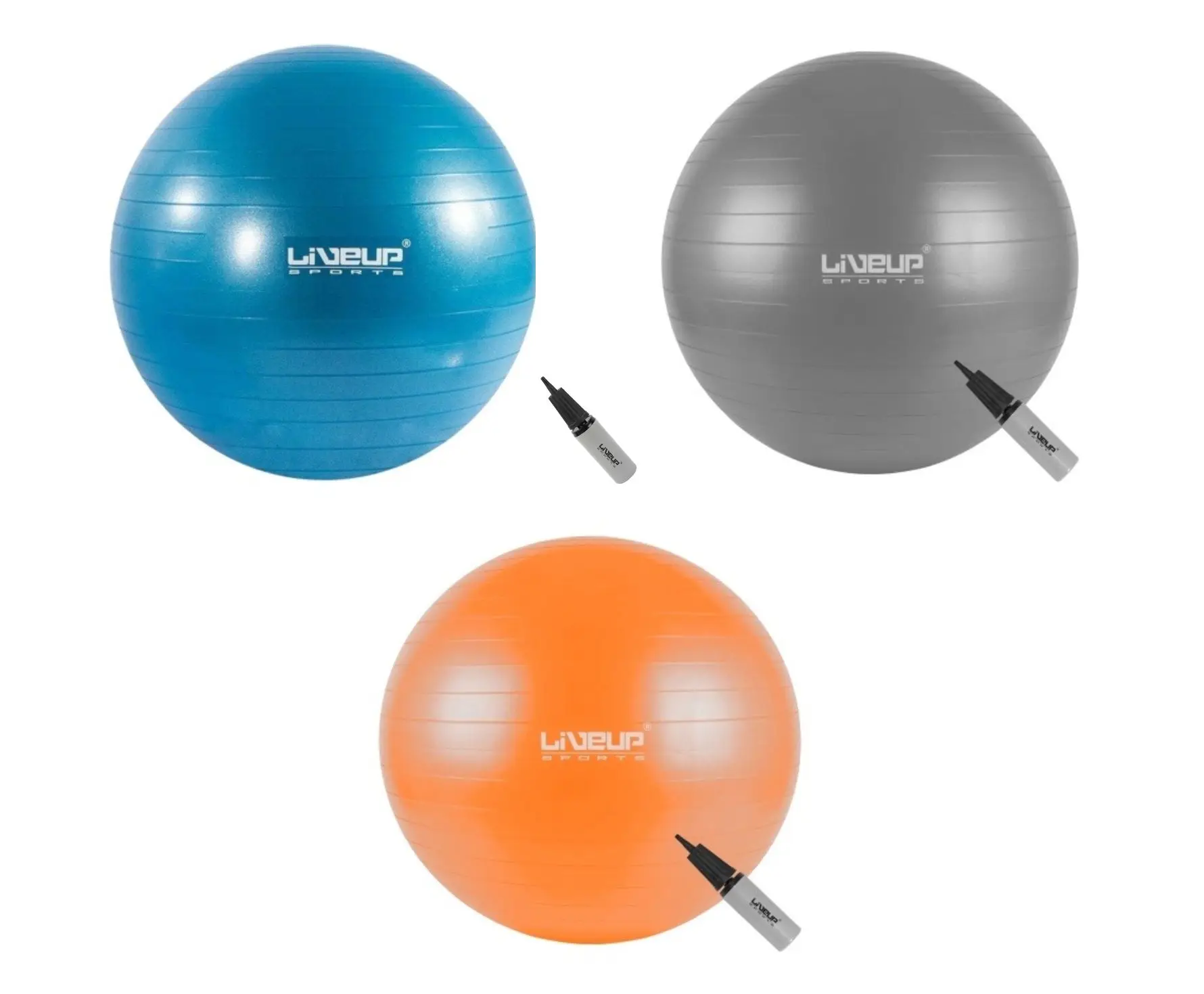 Pelota de Pilates fitball Yoga Fitness Gym LIVEUP - Imagen 11