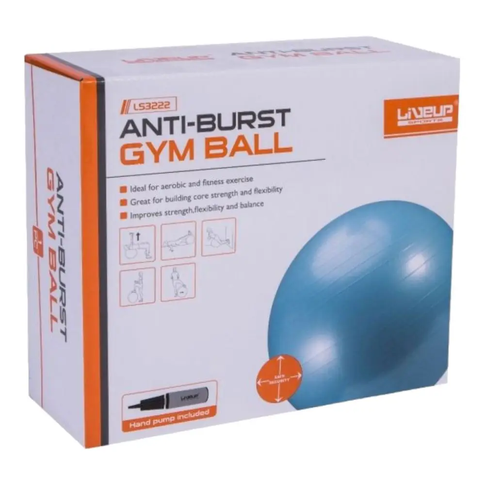Pelota de Pilates fitball Yoga Fitness Gym LIVEUP - Imagen 3