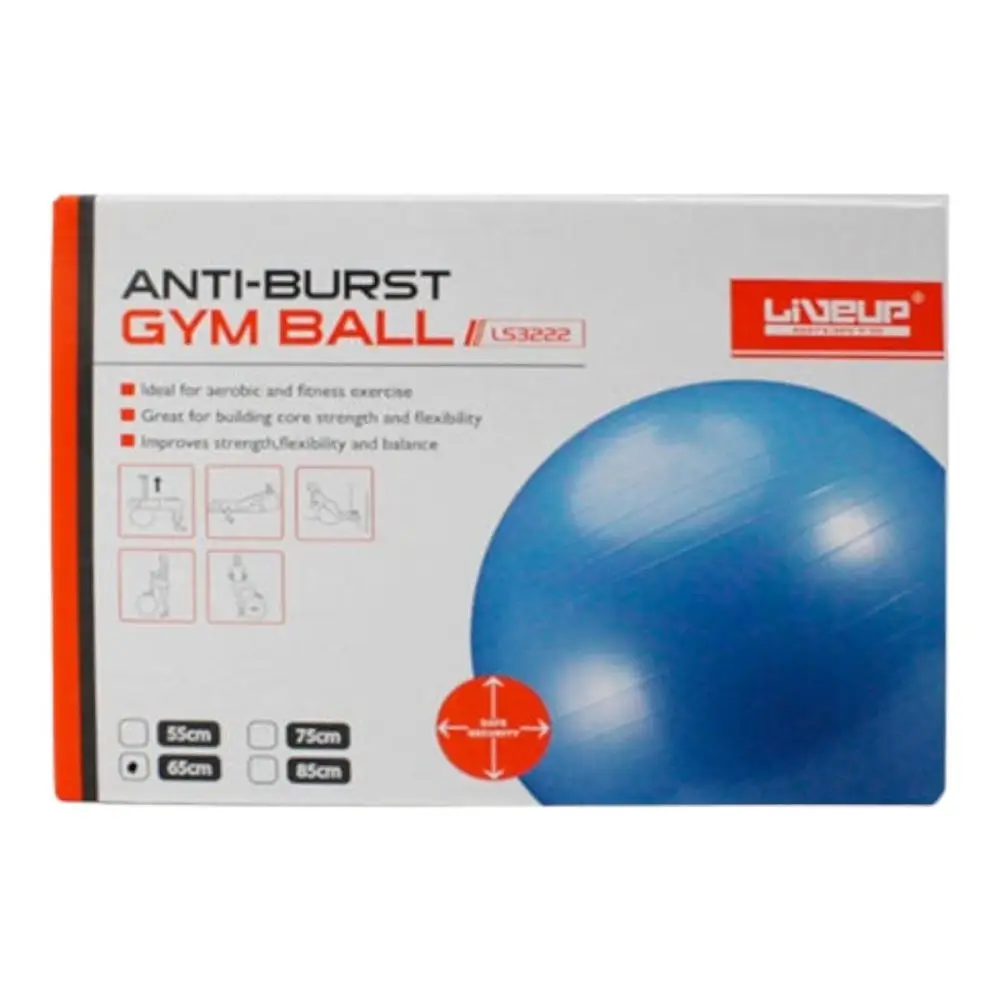 Pelota de Pilates fitball Yoga Fitness Gym LIVEUP - Imagen 4