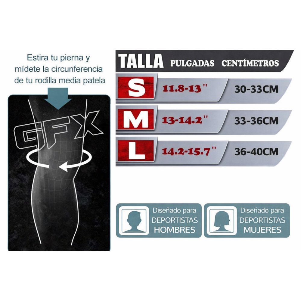 Rodillera deportiva de Compresión - Imagen 4