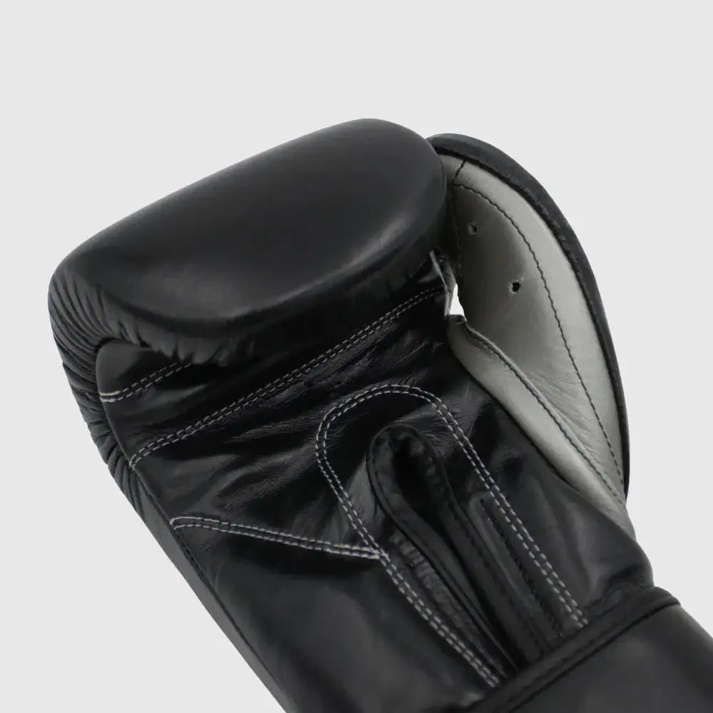 Guantes De Boxeo De Cuero De 14oz Cleto Reyes Negro - Imagen 5