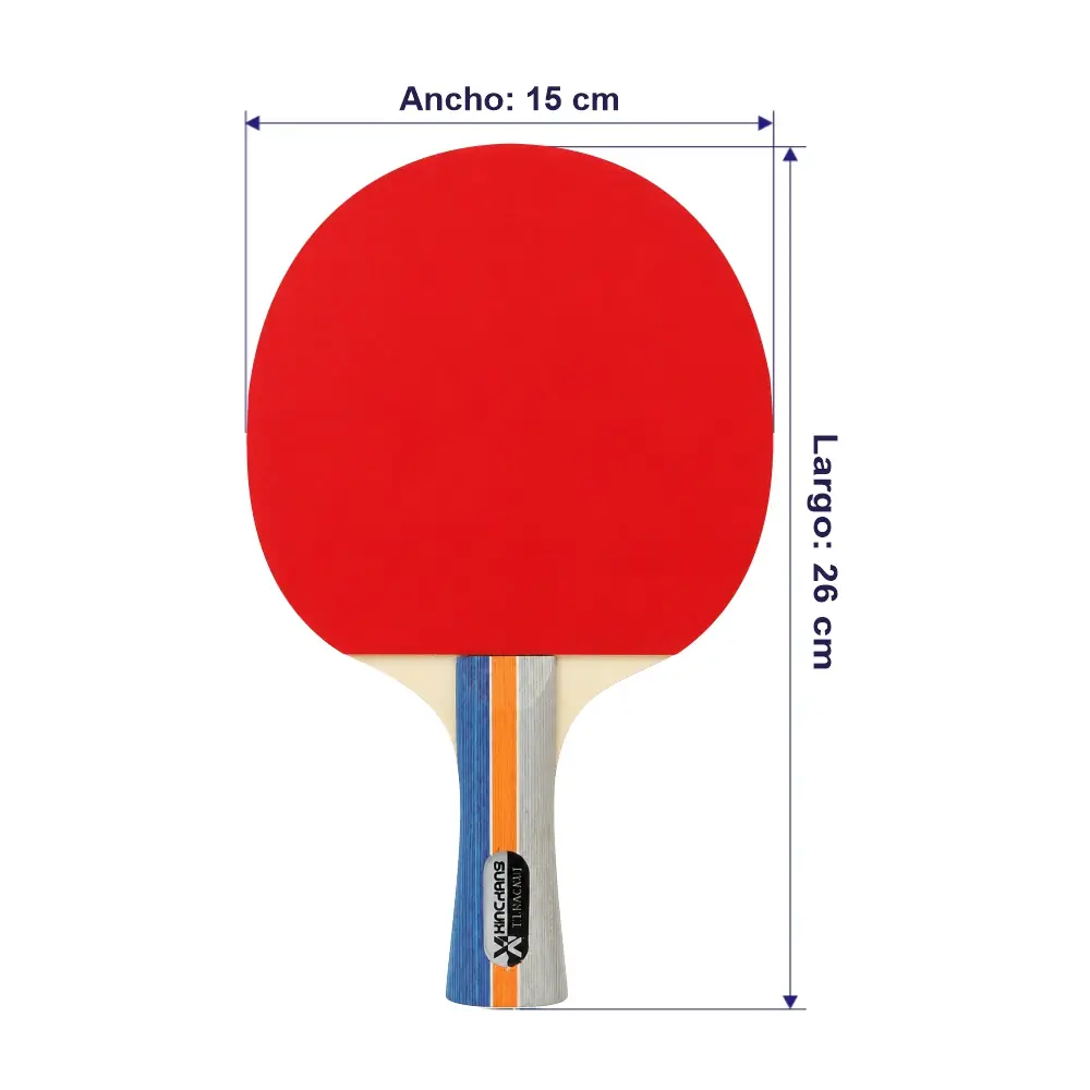Set de Ping Pong Completo – 4 Raquetas + Red Retráctil + 6 Pelotas + Estuche - Imagen 4